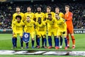 UEFA Europa League football match Dynamo Kyiv Ã¢â¬â Chelsea, March 14, 2019 Royalty Free Stock Photo